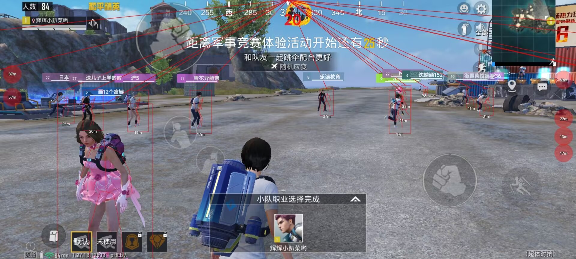 手机和平精英辅助透视